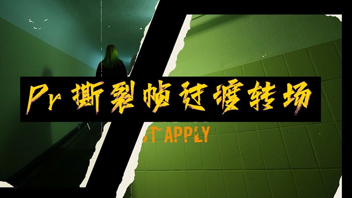 Pr/Premiere预设/ 撕裂帧转场效果