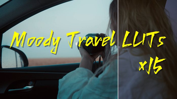 穆迪旅行风格 LUTs 15款 支持PR/AE/FCPX/达芬奇等