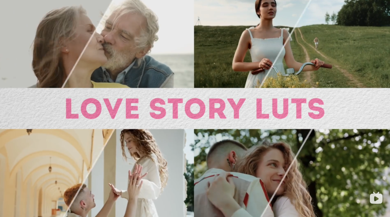 爱情故事风格Lut包 20款 支持PR/AE/FCPX/达芬奇等