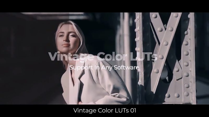 复古风格Lut包 20款 支持PR/AE/FCPX/达芬奇等